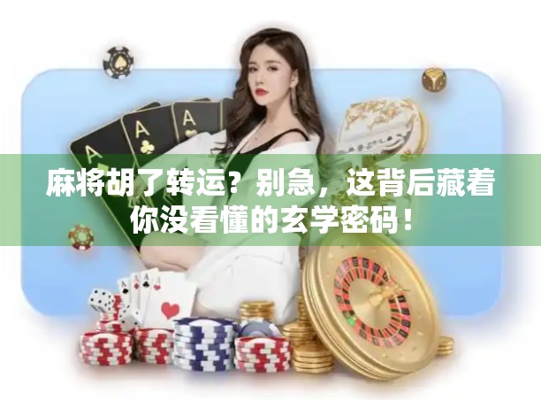 麻将胡了转运？别急，这背后藏着你没看懂的玄学密码！