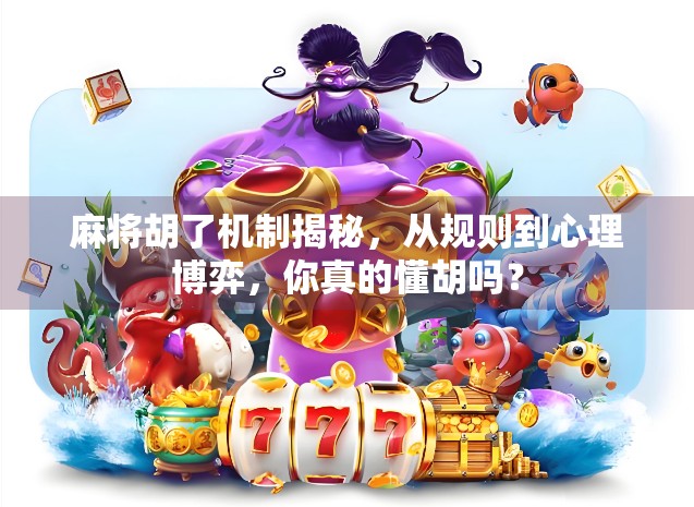 麻将胡了机制揭秘，从规则到心理博弈，你真的懂胡吗？