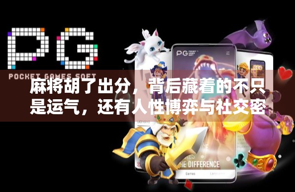 麻将胡了出分，背后藏着的不只是运气，还有人性博弈与社交密码