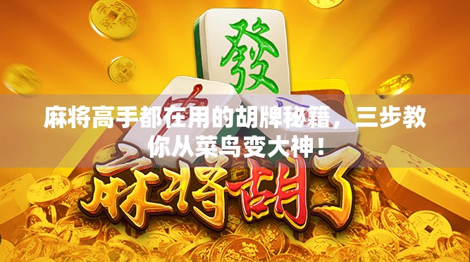 麻将高手都在用的胡牌秘籍，三步教你从菜鸟变大神！