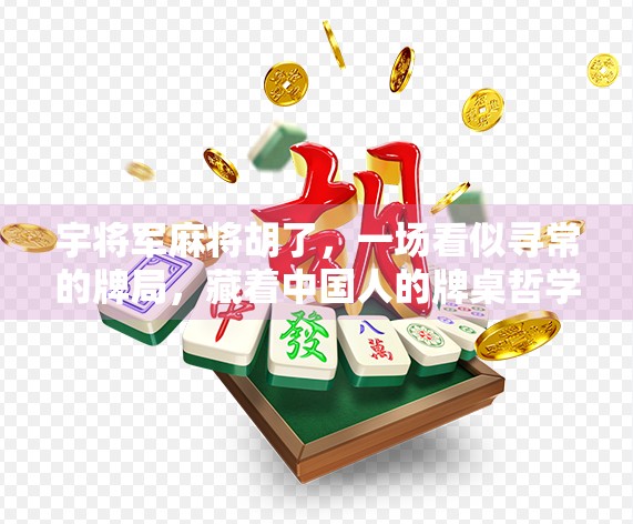 宇将军麻将胡了，一场看似寻常的牌局，藏着中国人的牌桌哲学