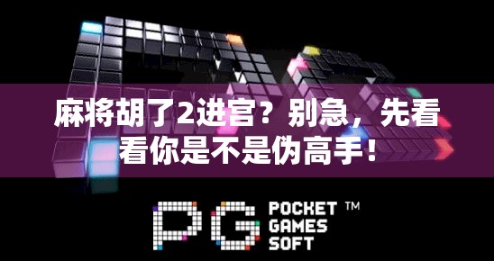 麻将胡了2进宫?别急,先看看你是不是伪高手! 麻将胡了2进宫?别急,先看看你是不是伪高手!