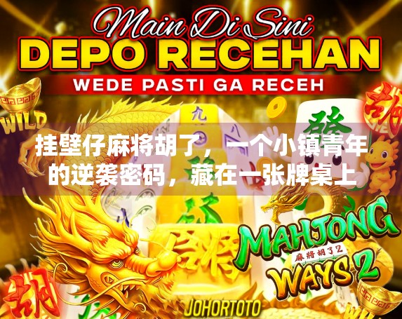 挂壁仔麻将胡了，一个小镇青年的逆袭密码，藏在一张牌桌上