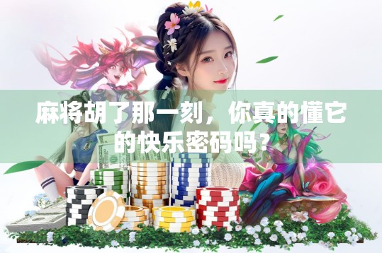 麻将胡了那一刻，你真的懂它的快乐密码吗？