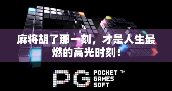 麻将胡了那一刻，才是人生最燃的高光时刻！