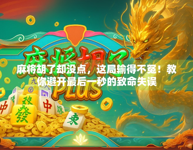 麻将胡了却没点,这局输得不冤!教你避开最后一秒的致命失误