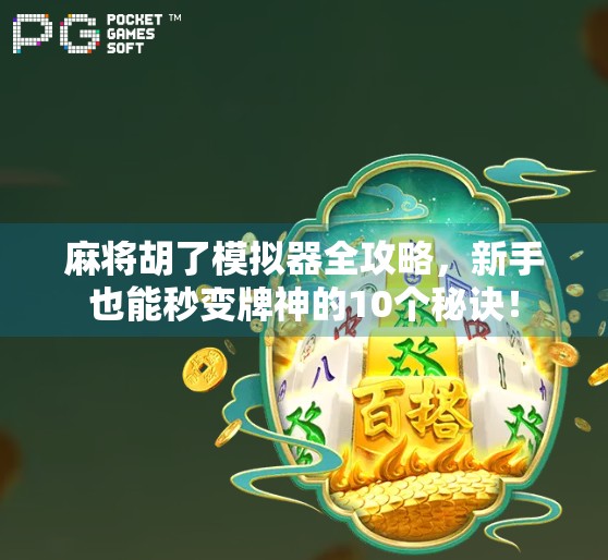 麻将胡了模拟器全攻略,新手也能秒变牌神的10个秘诀! 麻将胡了模拟器全攻略,新手也能秒变牌神的10个秘诀!