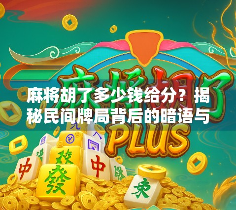 麻将胡了多少钱给分?揭秘民间牌局背后的暗语与规则逻辑!