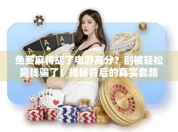 免费麻将胡了电游高分?别被轻松赢钱骗了!揭秘背后的真实套路 免费麻将胡了电游高分?别被轻松赢钱骗了!揭秘背后的真实套路
