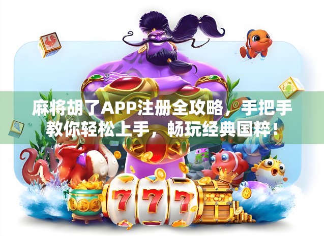 麻将胡了APP注册全攻略，手把手教你轻松上手，畅玩经典国粹！