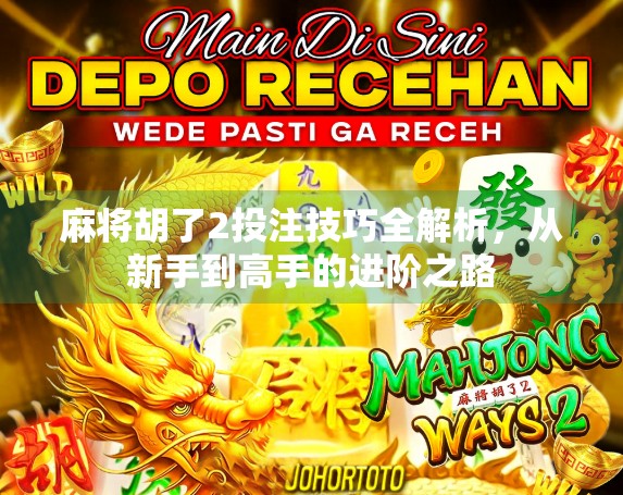 麻将胡了2投注技巧全解析，从新手到高手的进阶之路