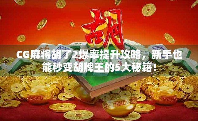 CG麻将胡了2爆率提升攻略,新手也能秒变胡牌王的5大秘籍! CG麻将胡了2爆率提升攻略,新手也能秒变胡牌王的5大秘籍!