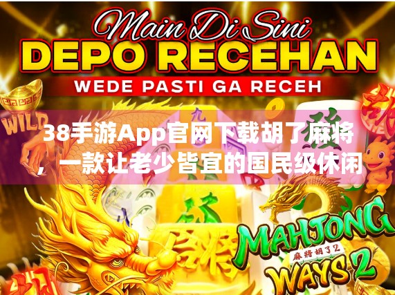 38手游App官网下载胡了麻将,一款让老少皆宜的国民级休闲游戏,为何如此火爆?