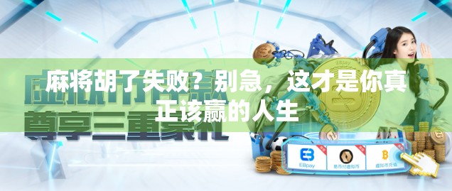 麻将胡了失败？别急，这才是你真正该赢的人生